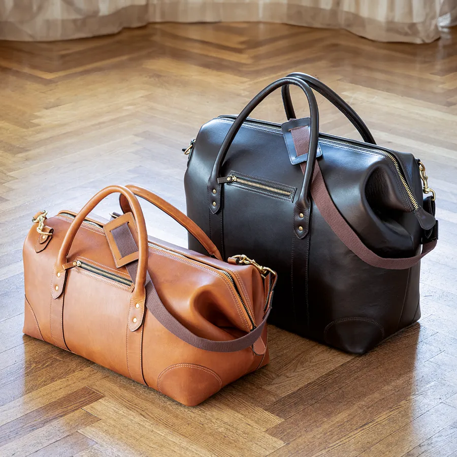 Taschen - Hammann X Torquato Weekender XXL Stierleder Braun - 2Hammann X Torquato Weekender XXL Stierleder Braun - 3Hammann X Torquato Weekender XXL Stierleder Braun - 4 +5 Hammann X Torquato Weekender